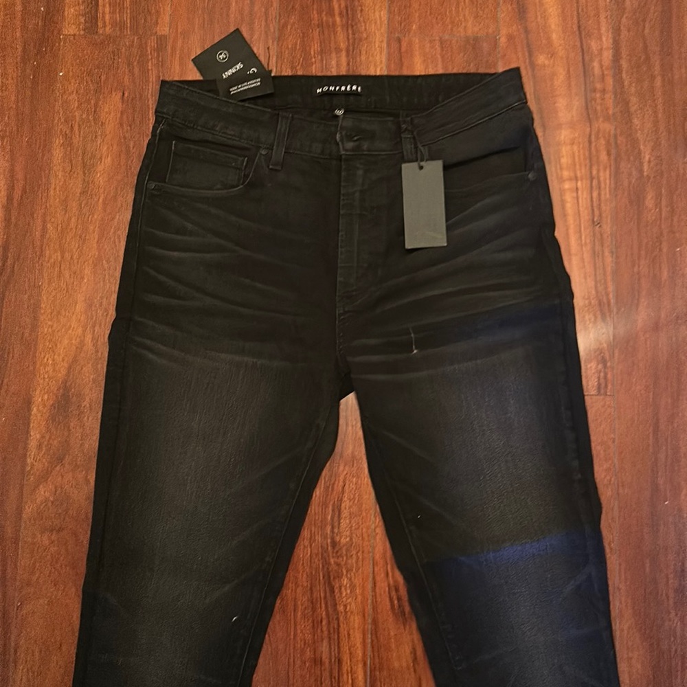 Monfrere men’s Greyson skinny jeans in Rodium